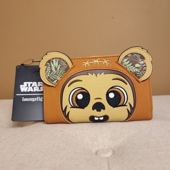 Loungefly Star Wars Wicket W. Warrick Ewok Cosplay Wallet NEW - Picture 12 of 12